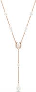 Swarovski Symbolica Faux Pearl Y-Necklace