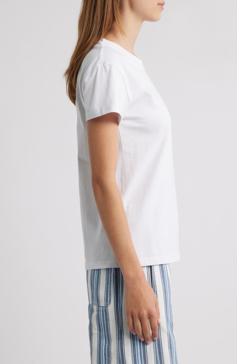 Damson Madder Crabby Bow Shrunken Organic Cotton Graphic T-Shirt, Alternate, color,