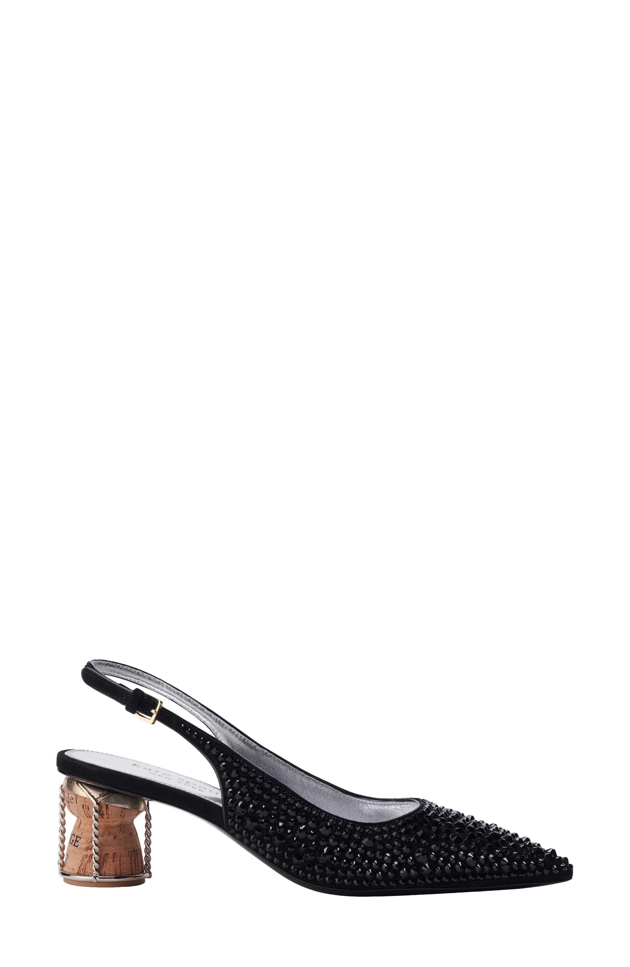 Kate Spade New York soiree crystal slingback pump, Alternate, color, 