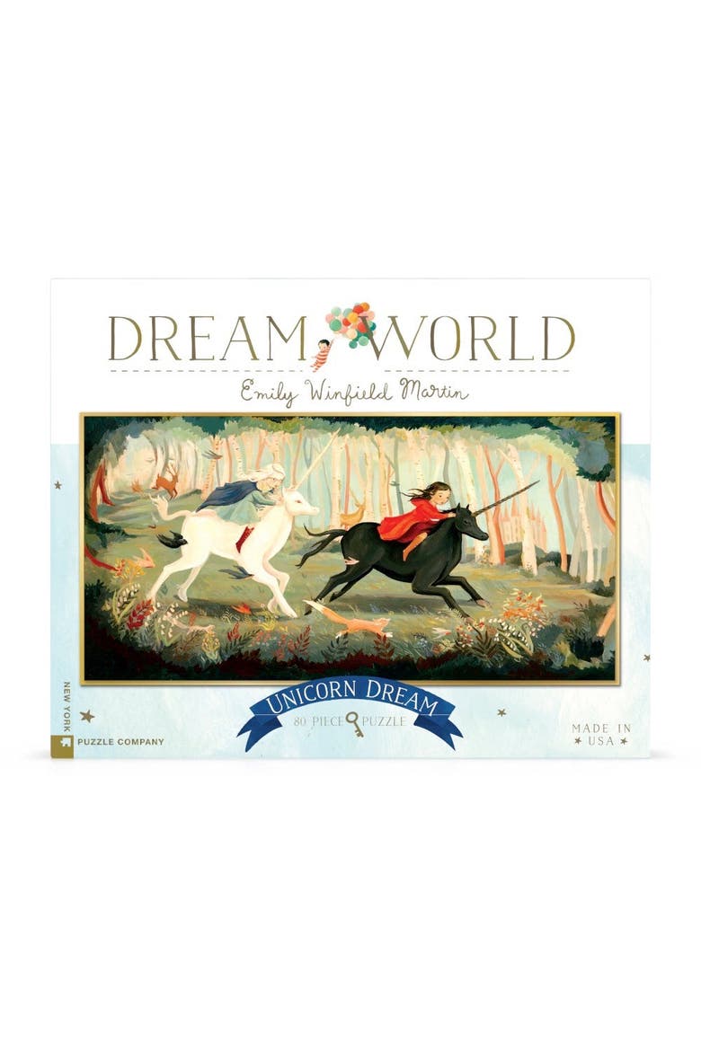 Unicorn Dream 80 Piece Puzzle, Main, color, No Color