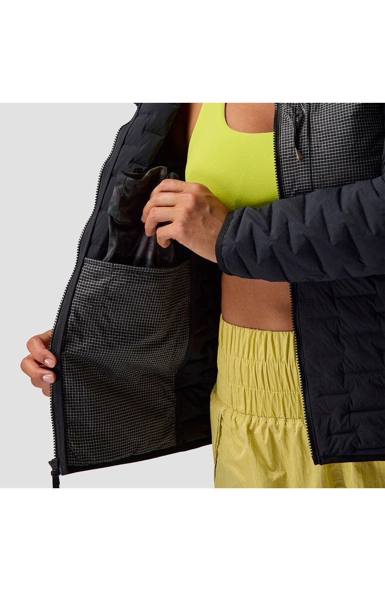 Backcountry Peale Primaloft Stitch-Free Baffle Stretch Jacket - Women's, Alternate, color, Black