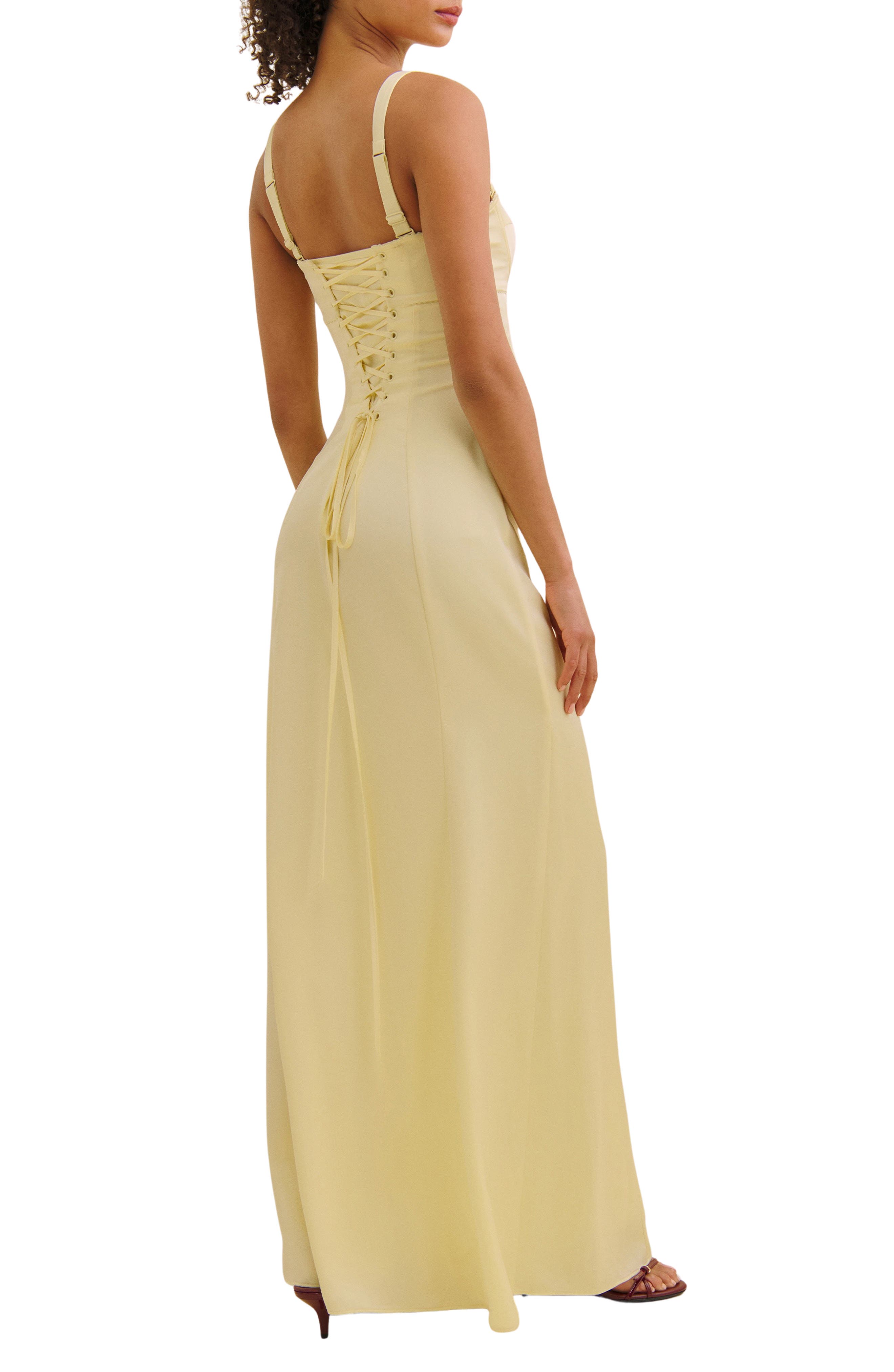 reformation britney satin dress Reformation Britney Satin Dress