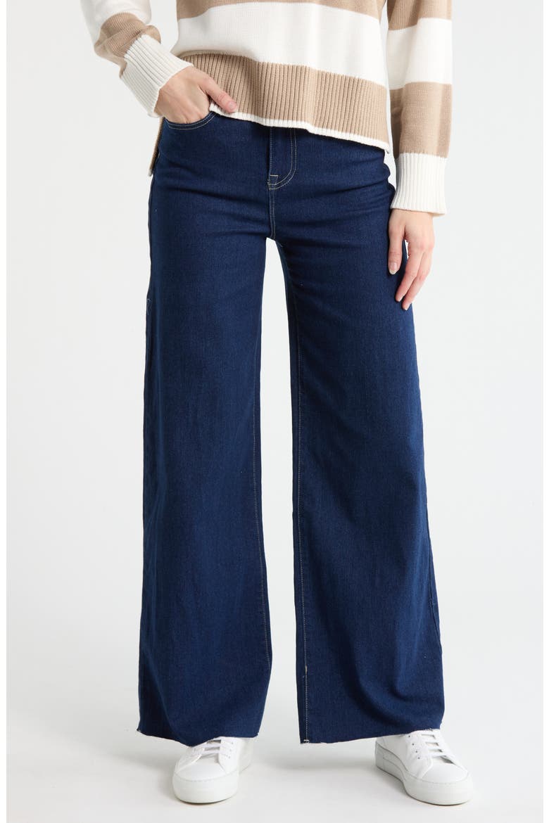 Retro Palazzo Jeans, Main, color, RINSE