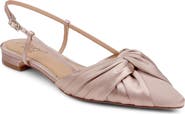 Jewel Badgley Mischka Zarah Pointed Toe Slingback Flat
