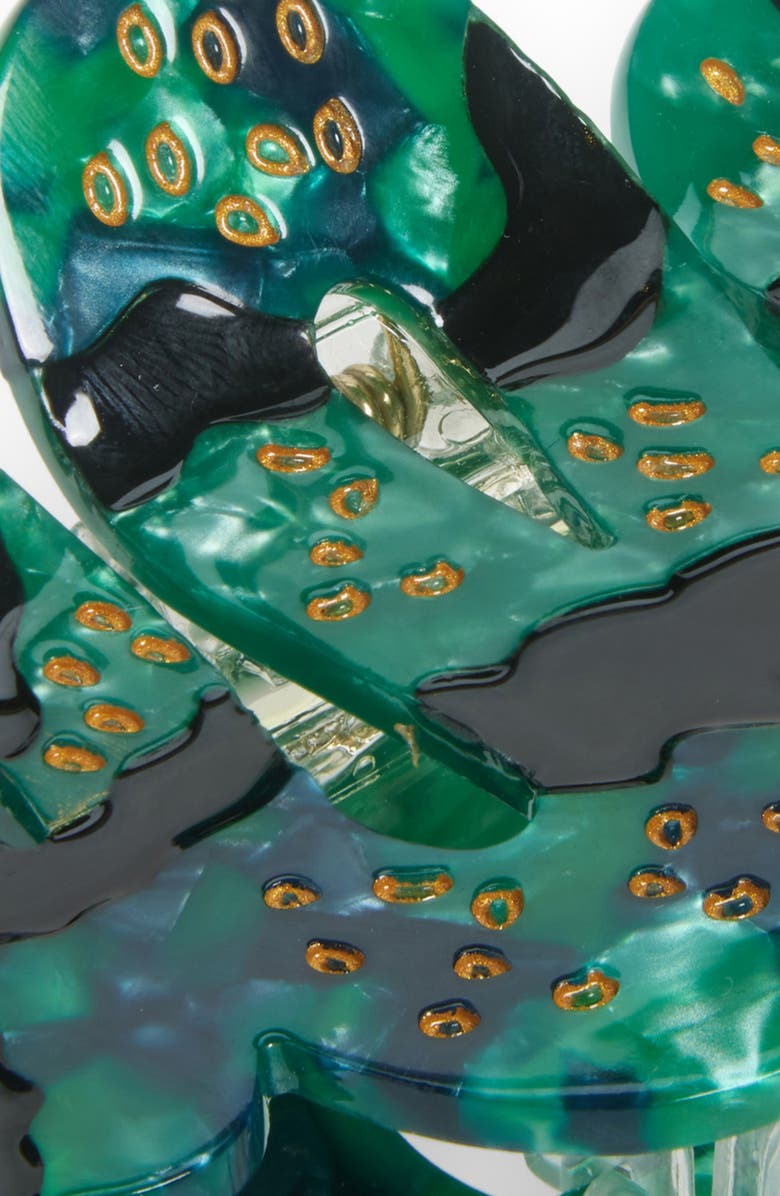 Solar Eclipse Snake Hair Clip, Alternate, color,