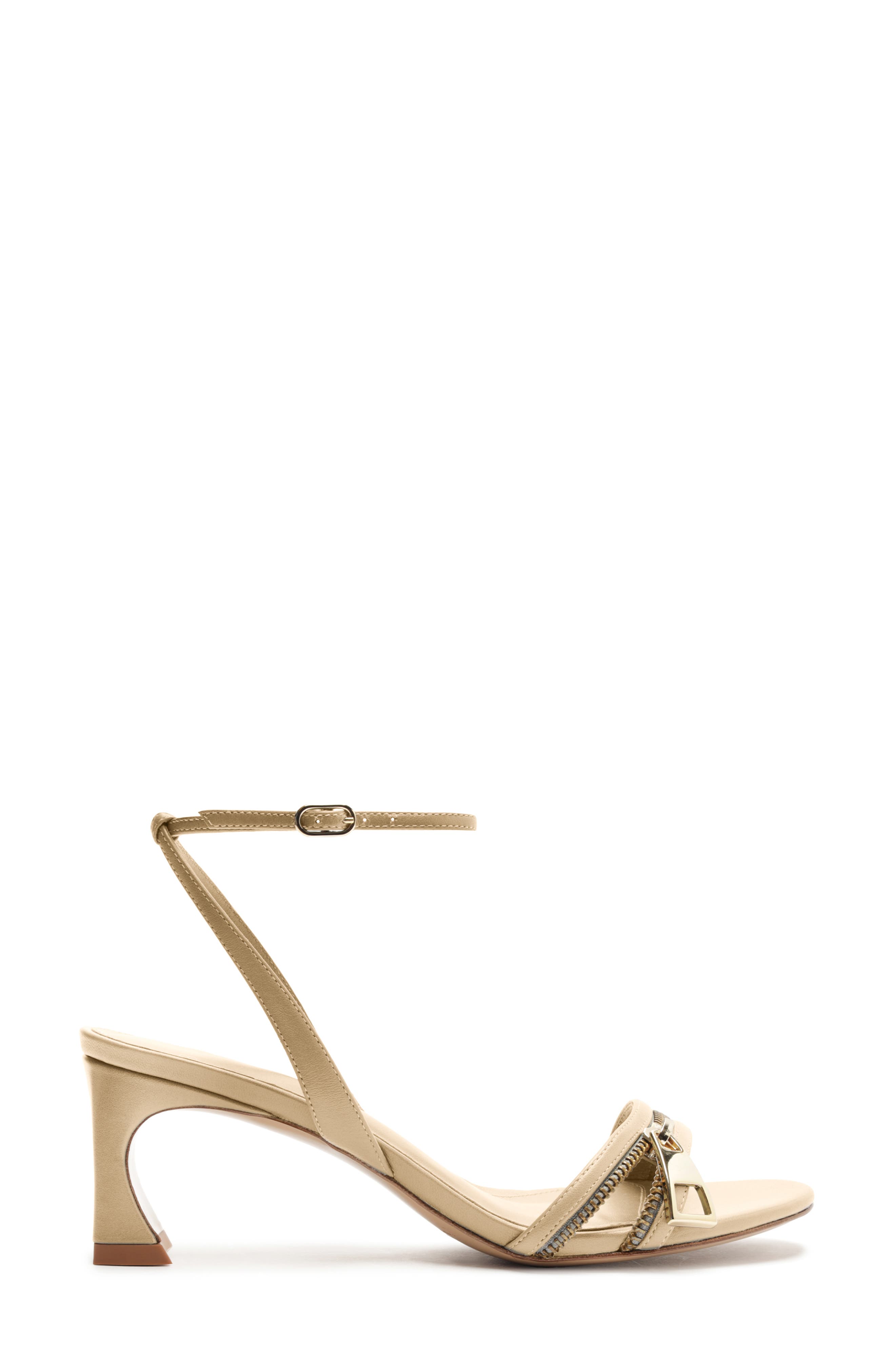 Alexandre Birman Zoe Ankle Strap Sandal, Alternate, color, Chalk