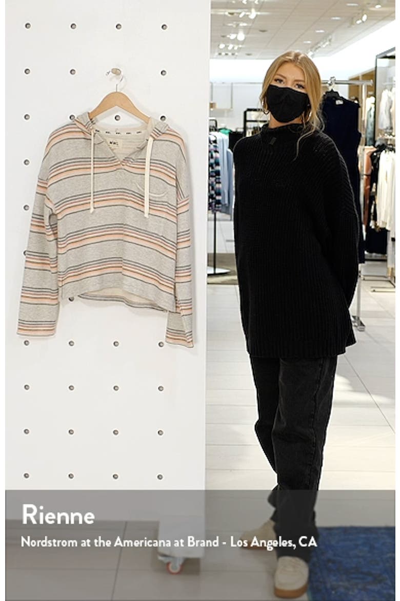 MWL Beach Stripe Long Sleeve Cotton Hoodie video