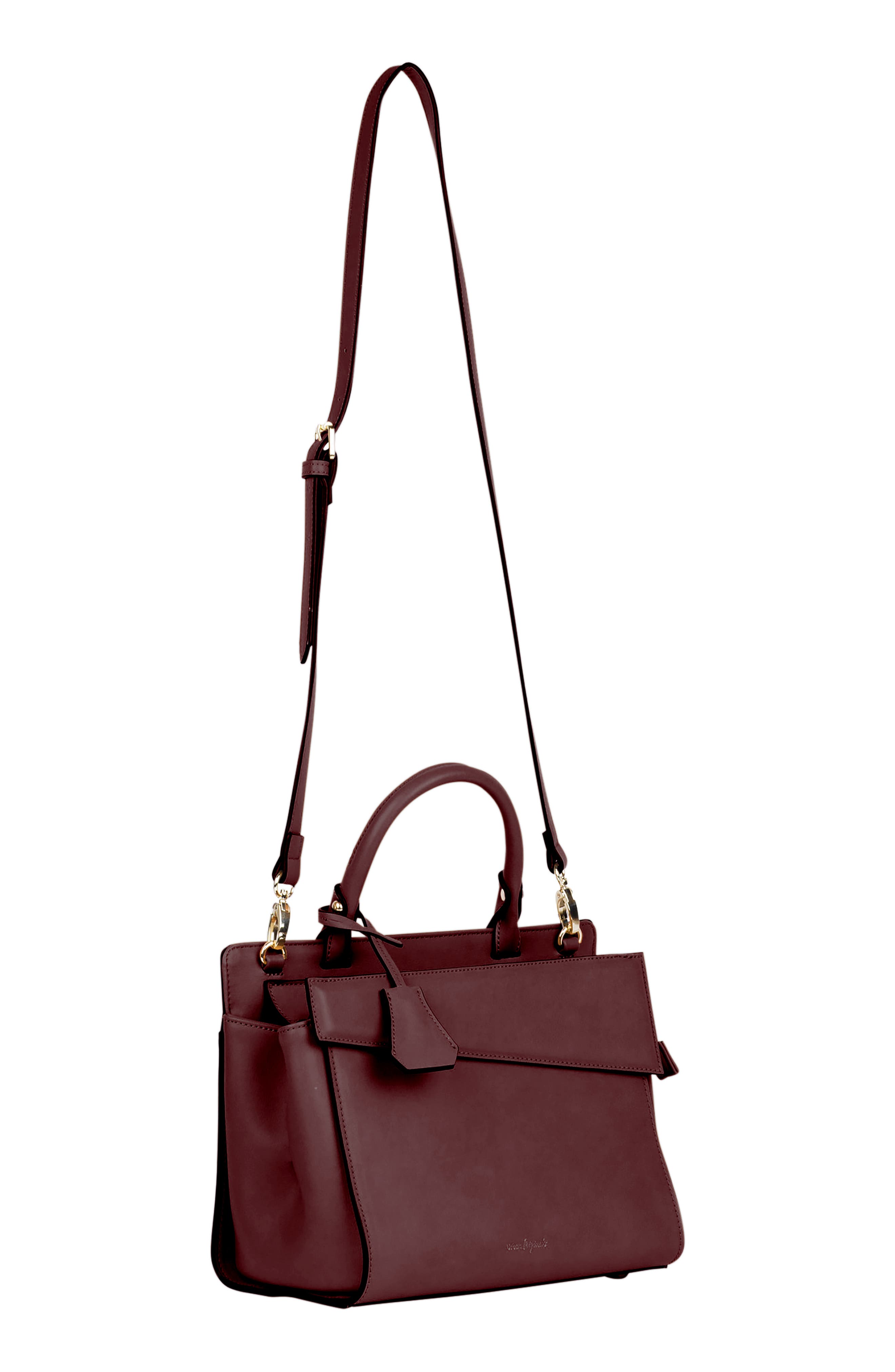 Urban Originals Art Escape Vegan Leather Satchel, Alternate, color, 