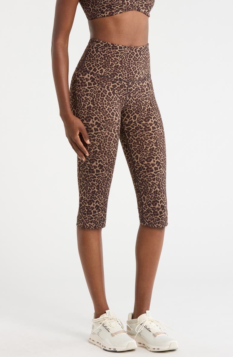 MPG Sculpt Capri Leggings, Alternate, color, New Leopard