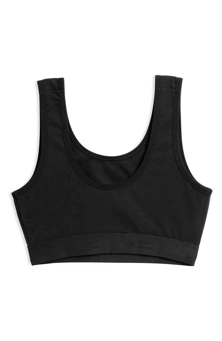 TomboyX Essentials Soft Bra, Alternate, color, X Black