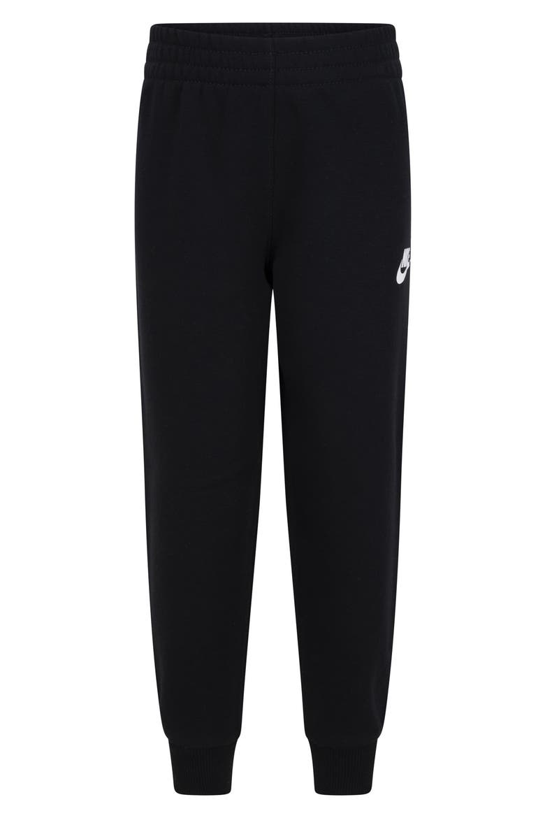 Kids' Gradient Futura Logo Pullover Hoodie & Joggers Set, Alternate, color, BLACK