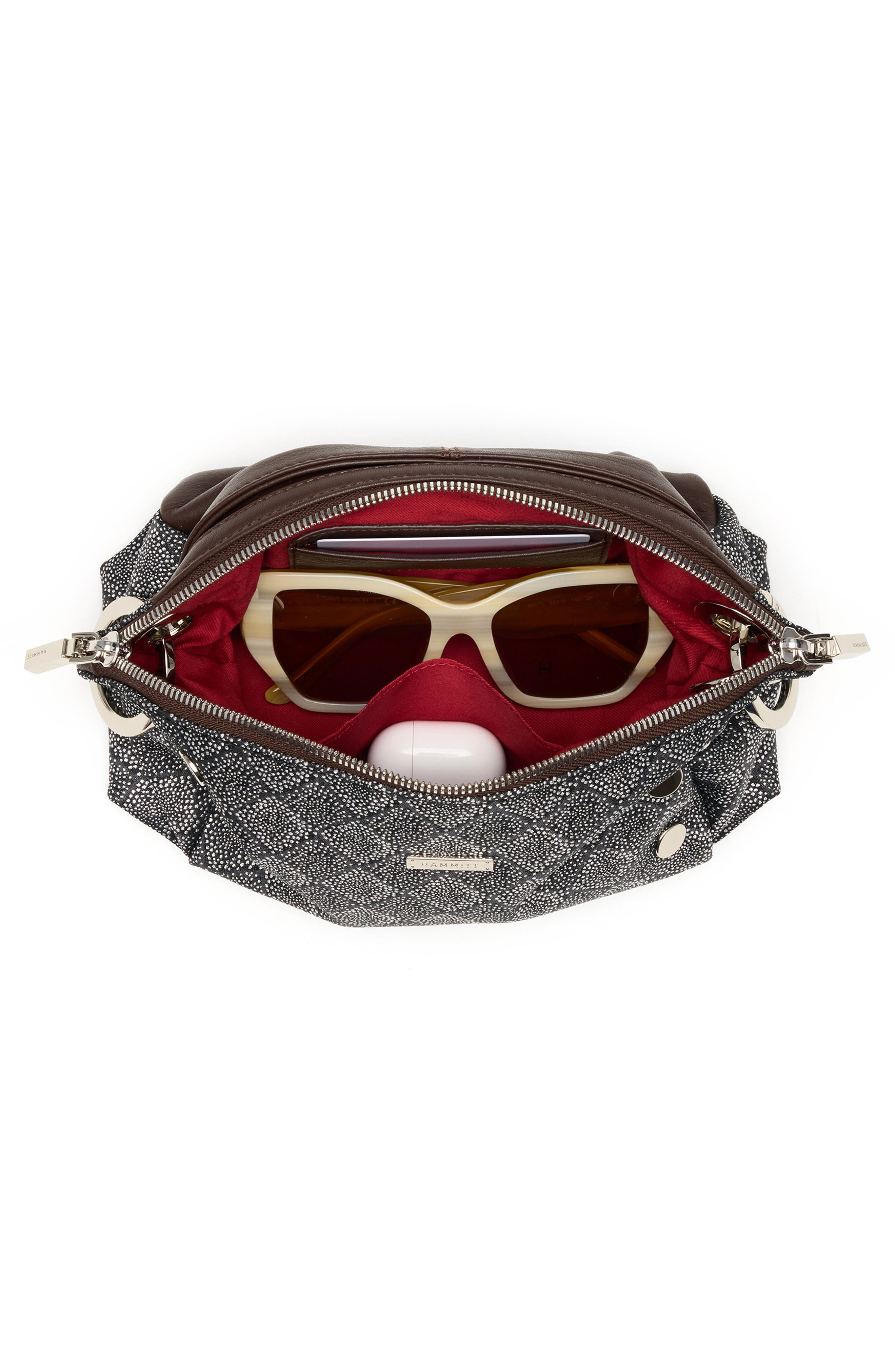 HAMMITT Small Daniel Crossbody Clutch, Alternate, color, Diamond Marquee/ Silver