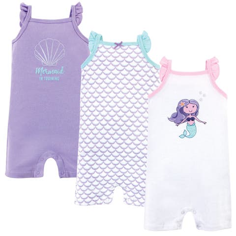 Essential Cotton Rompers (Baby)