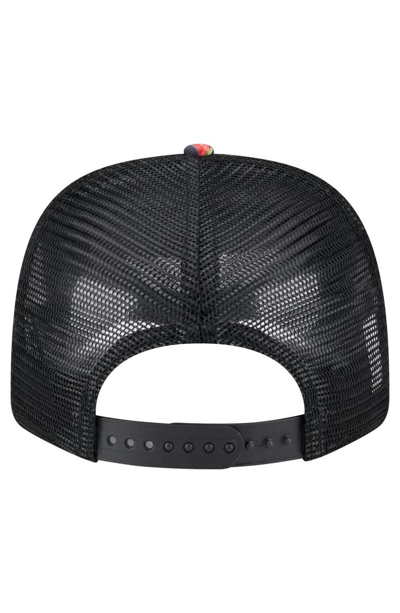 New Era Men's New Era Navy/Black Kansas City Chiefs Adventure Drinks Pattern 9SEVENTY Stretch-Snap Hat, Alternate, color, Navy