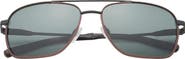 Ted Baker 59mm Polarized Navigator Sunglasses