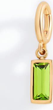 Mint & Lily Dainty Baguette Birthstone Charm