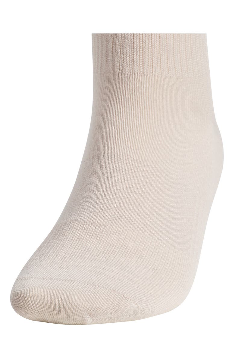 adidas Gender Inclusive Originals Superlit Assorted 6-Pack Quarter Socks, Alternate, color, Beige/ Grey/ Wonder White