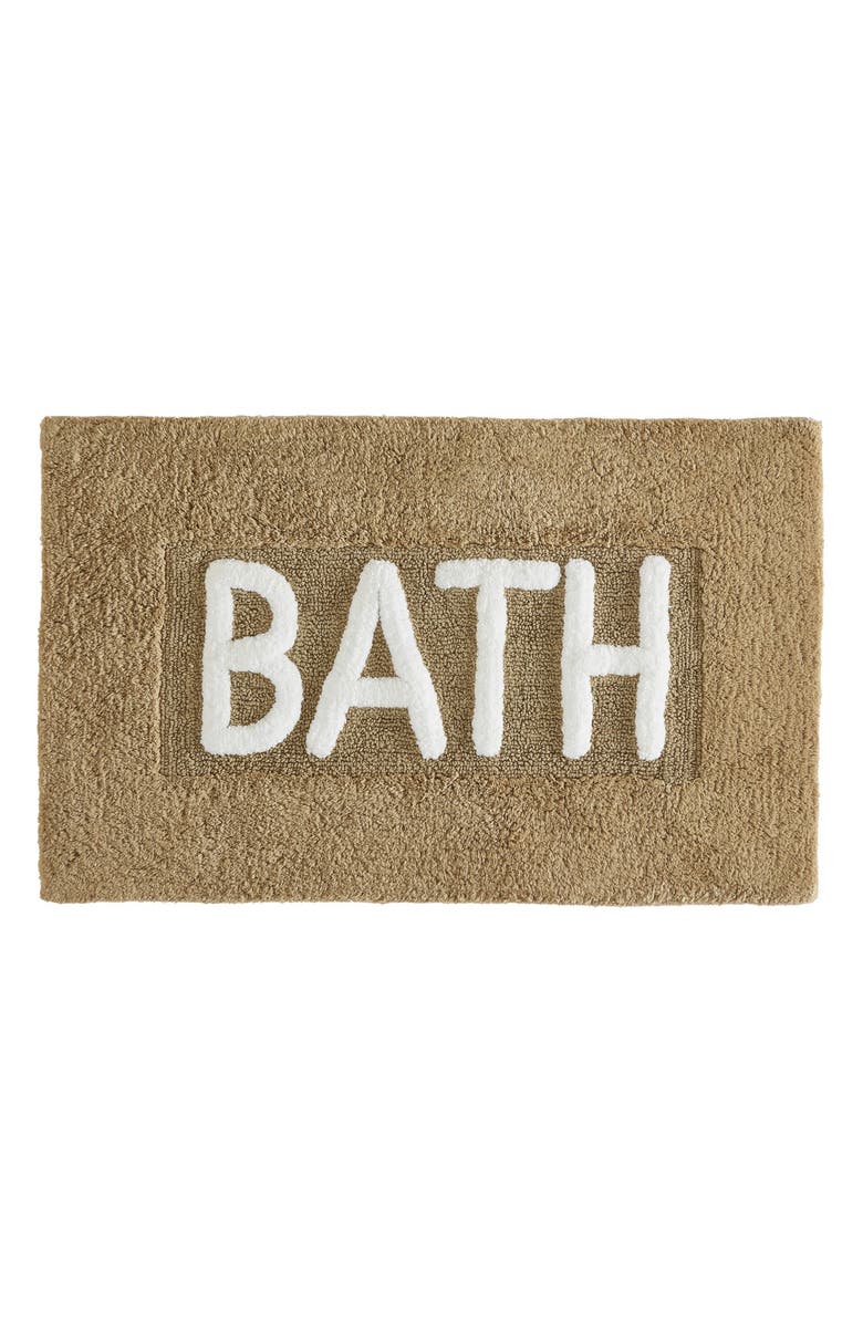 Jean Pierre New York Bath Mat, Main, color, Linen