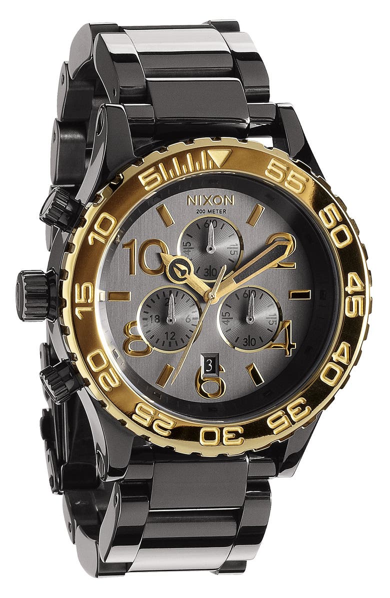 Nixon 'The 42-20 Chrono' Watch, 42mm, Main, color, 