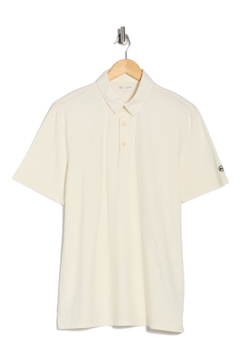 Bryce Short Sleeve Polo, Alternate, color, IVORY DUST