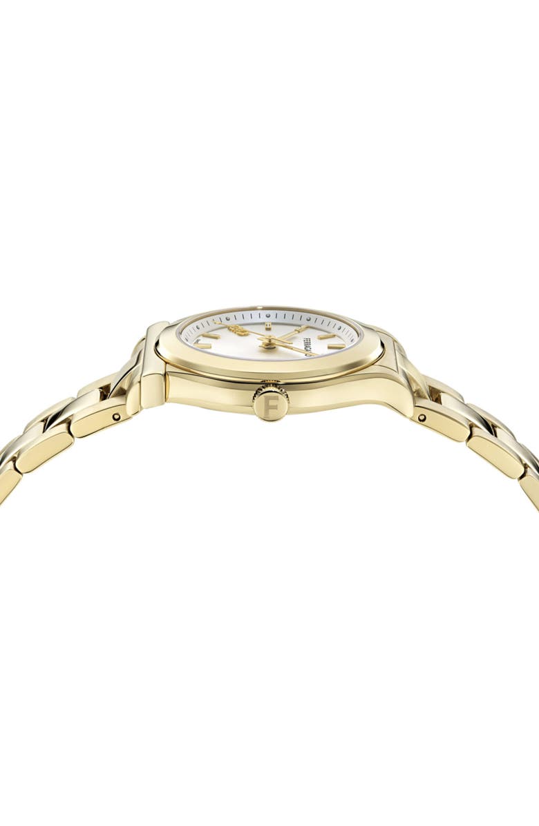 FERRAGAMO 1927 Goldtone Bracelet Watch, 33mm, Alternate, color, Ip Yellow Gold