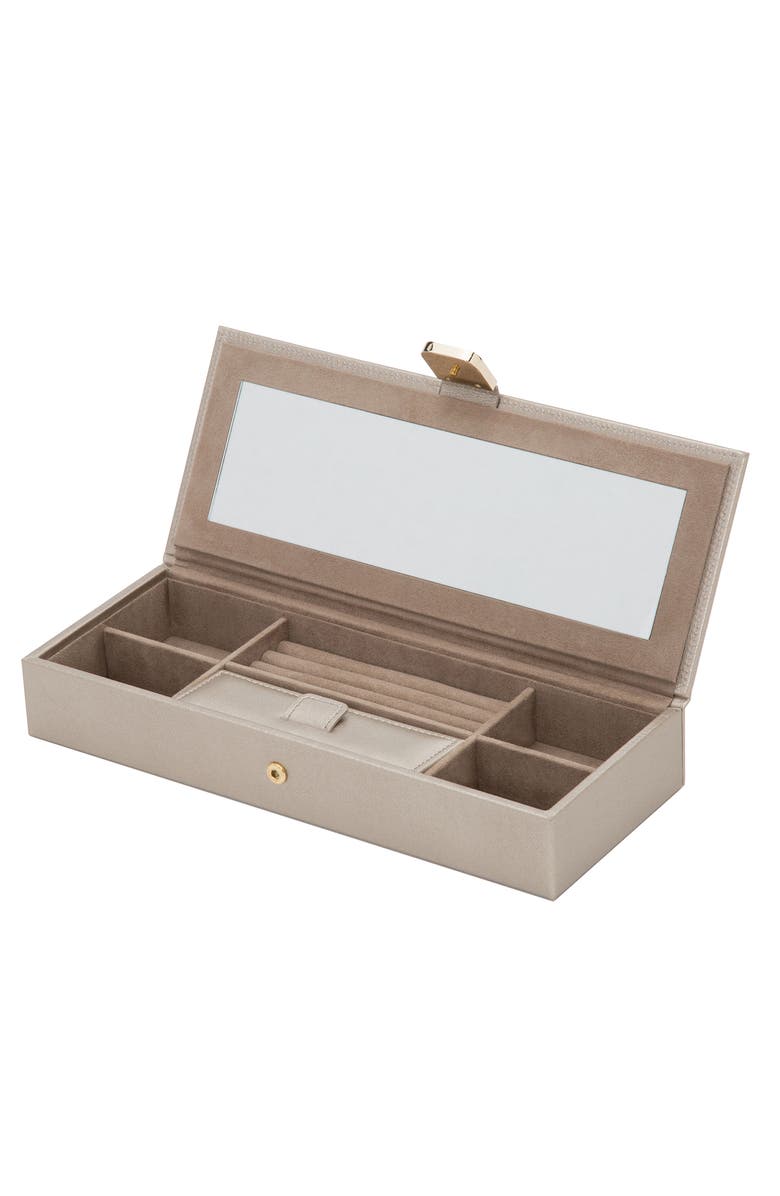 WOLF Palermo Safe Deposit Box, Alternate, color, Pewter