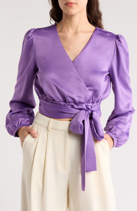 Banella Woven Crop Top