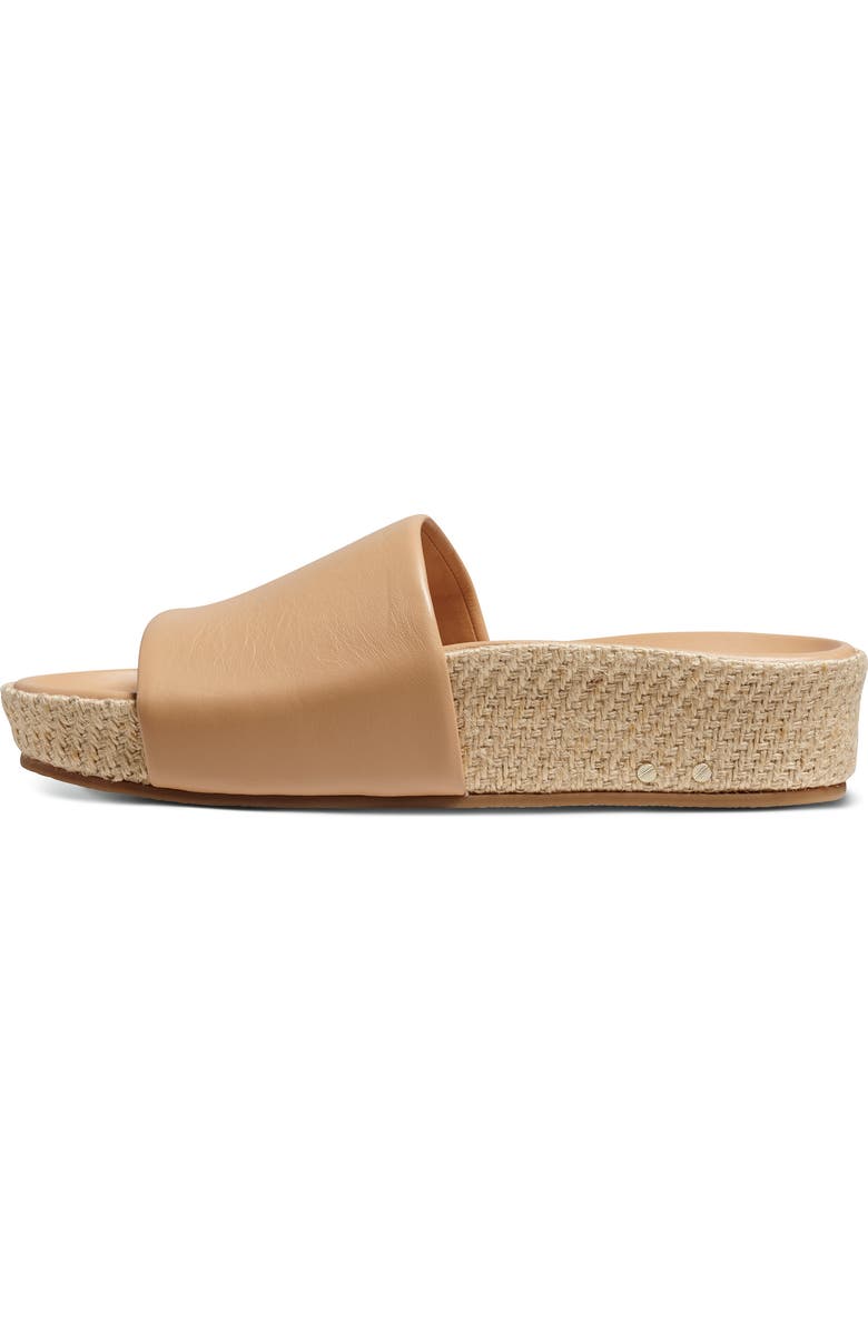 Beek Pelican Jute Slide Sandal, Alternate, color, Beach