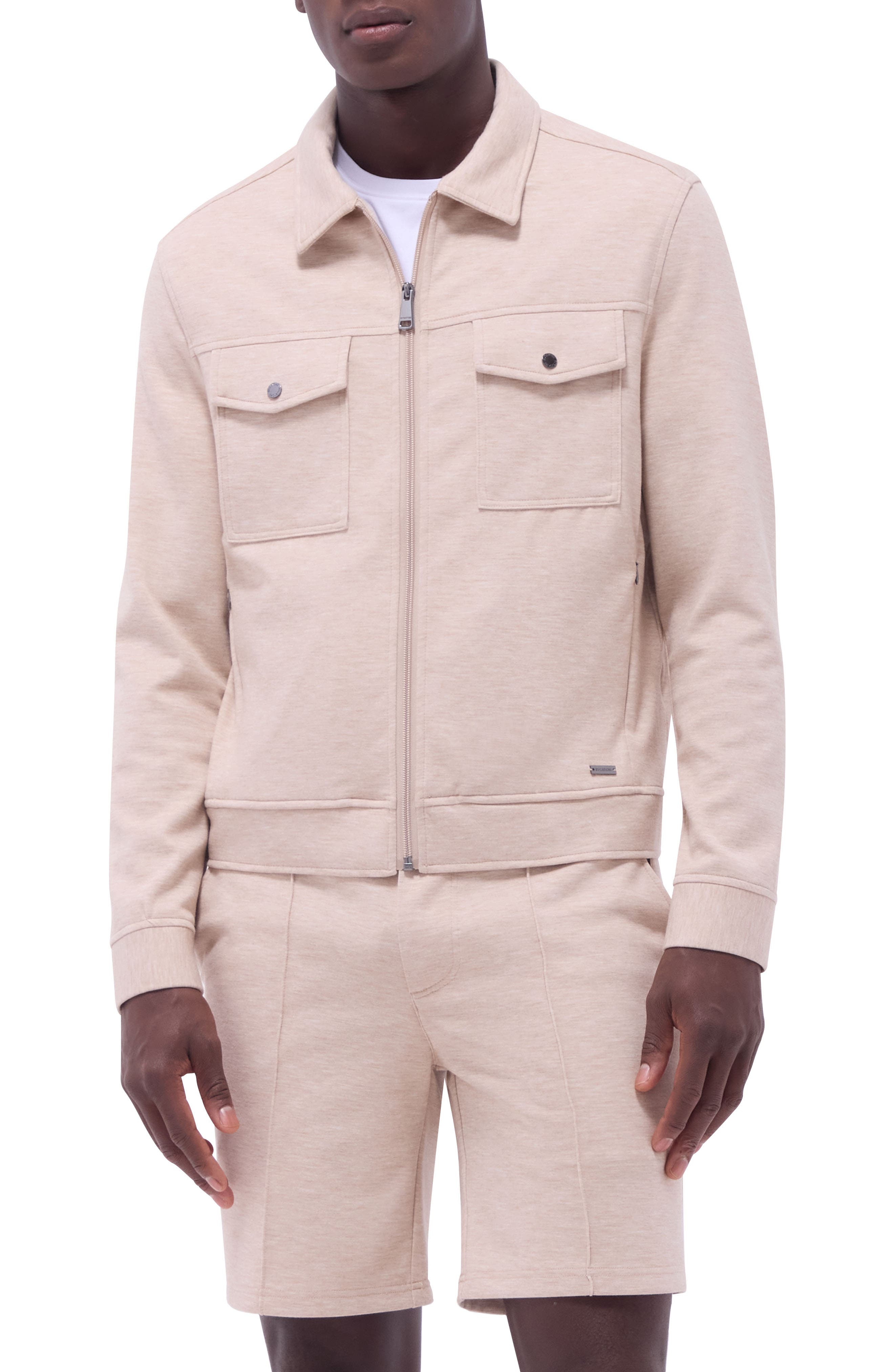 Soft Touch Zip Knit Shirt Jacket - image 5