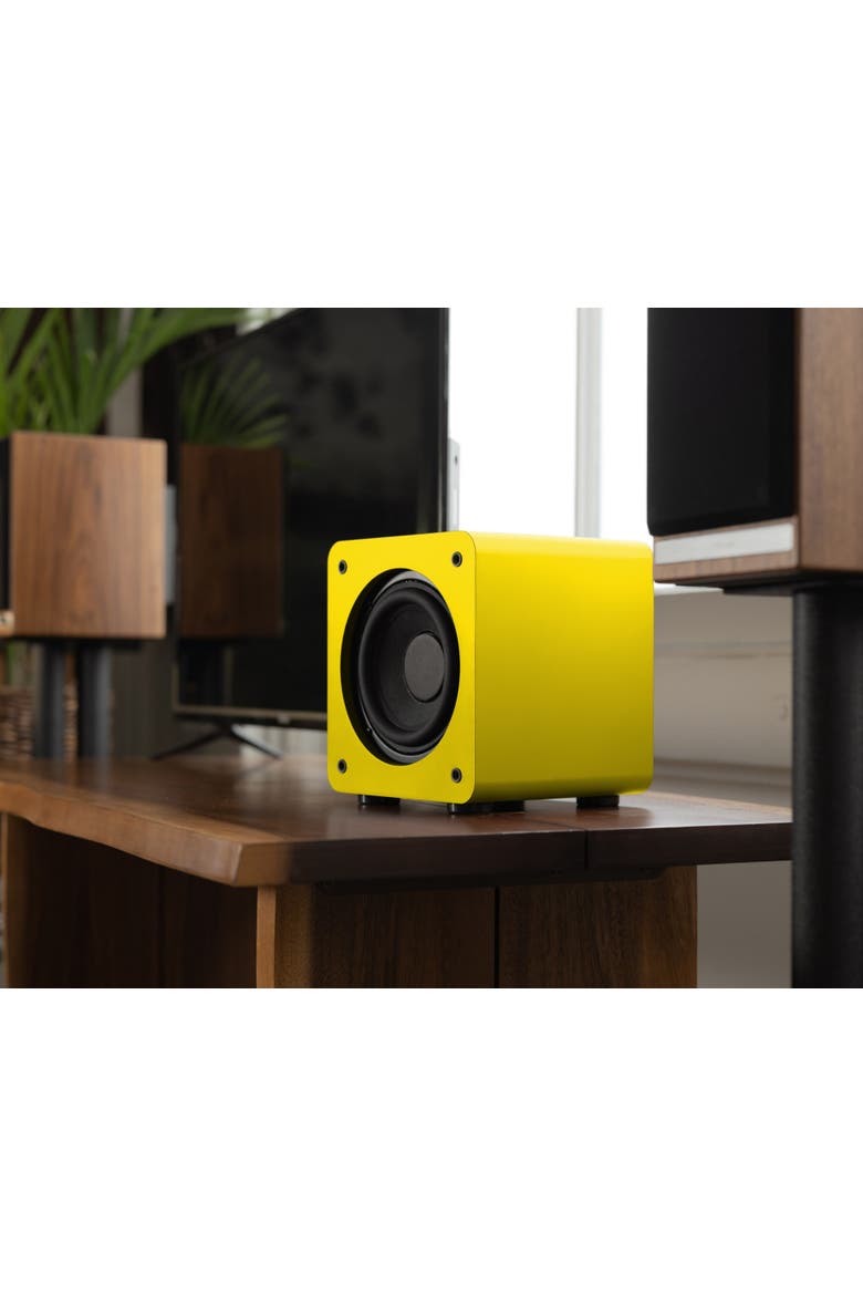 S6 Powered Subwoofer, Alternate, color, Limoncello Yello