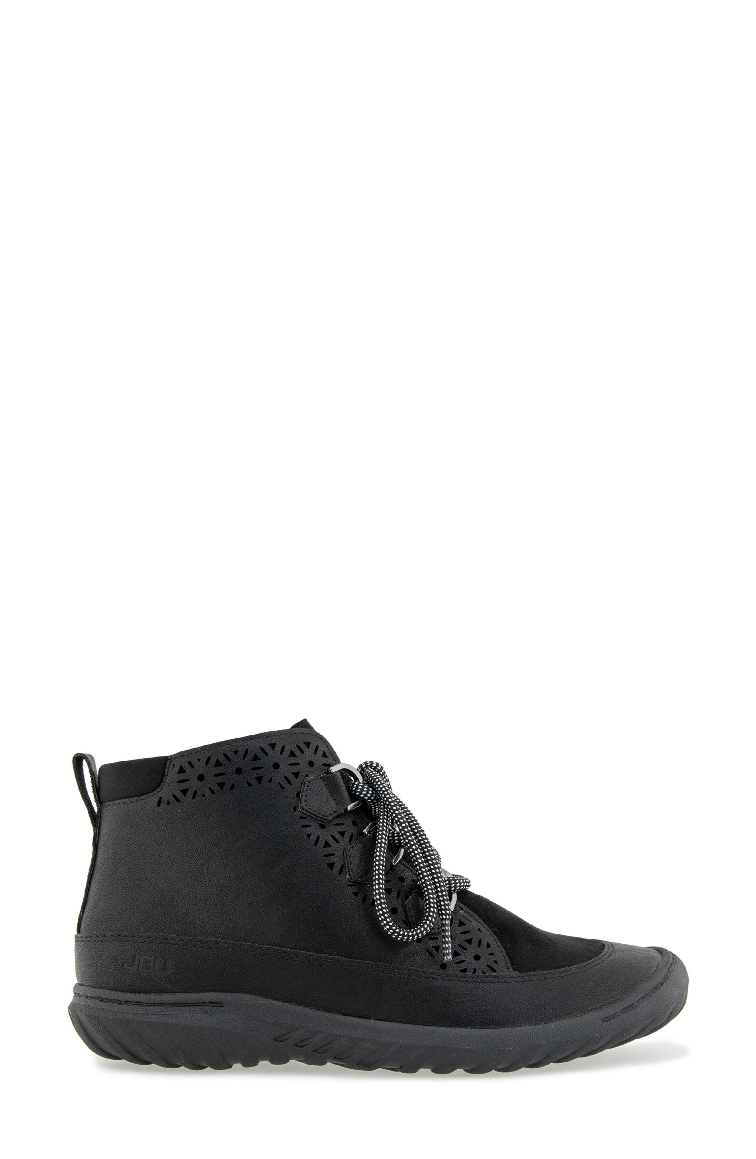 Roxanne Water Resistant Bootie, Alternate, color, BLACK