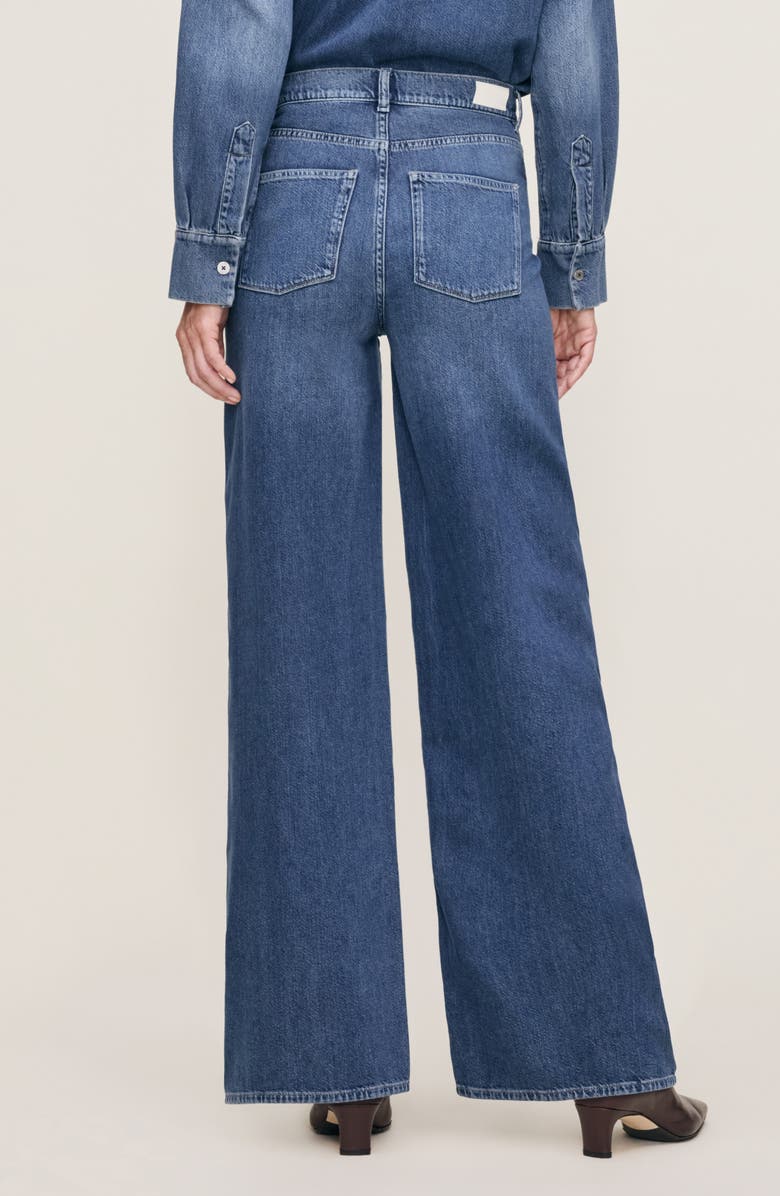 DL1961 Hepburn Aura High Rise Wide Leg Jeans, Alternate, color, Delray
