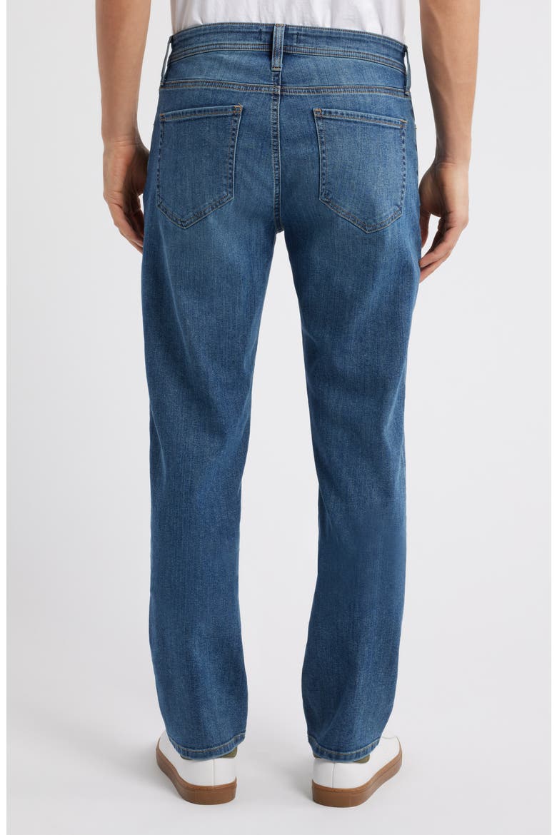 Straight Leg Stretch Jeans, Alternate, color, VINTAGE MEDIUM BLUE