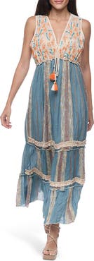 RANEES Floral Cotton Sundress