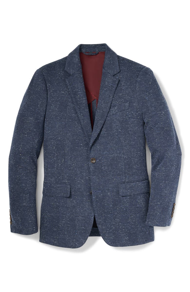Bonobos Butterfly Check Slub Cotton Blend Sport Coat, Alternate, color, 