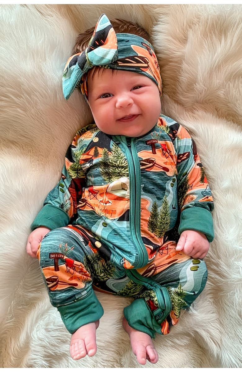 Fletch Lake Days Snoozer, Alternate, color, Teal