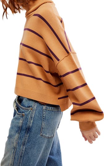 Paulie Stripe Turtleneck Sweater
