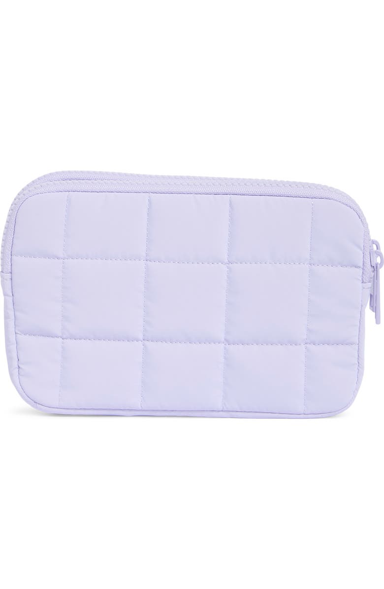 MYTAGALONGS Quilted Pouch, Alternate, color, Lavender