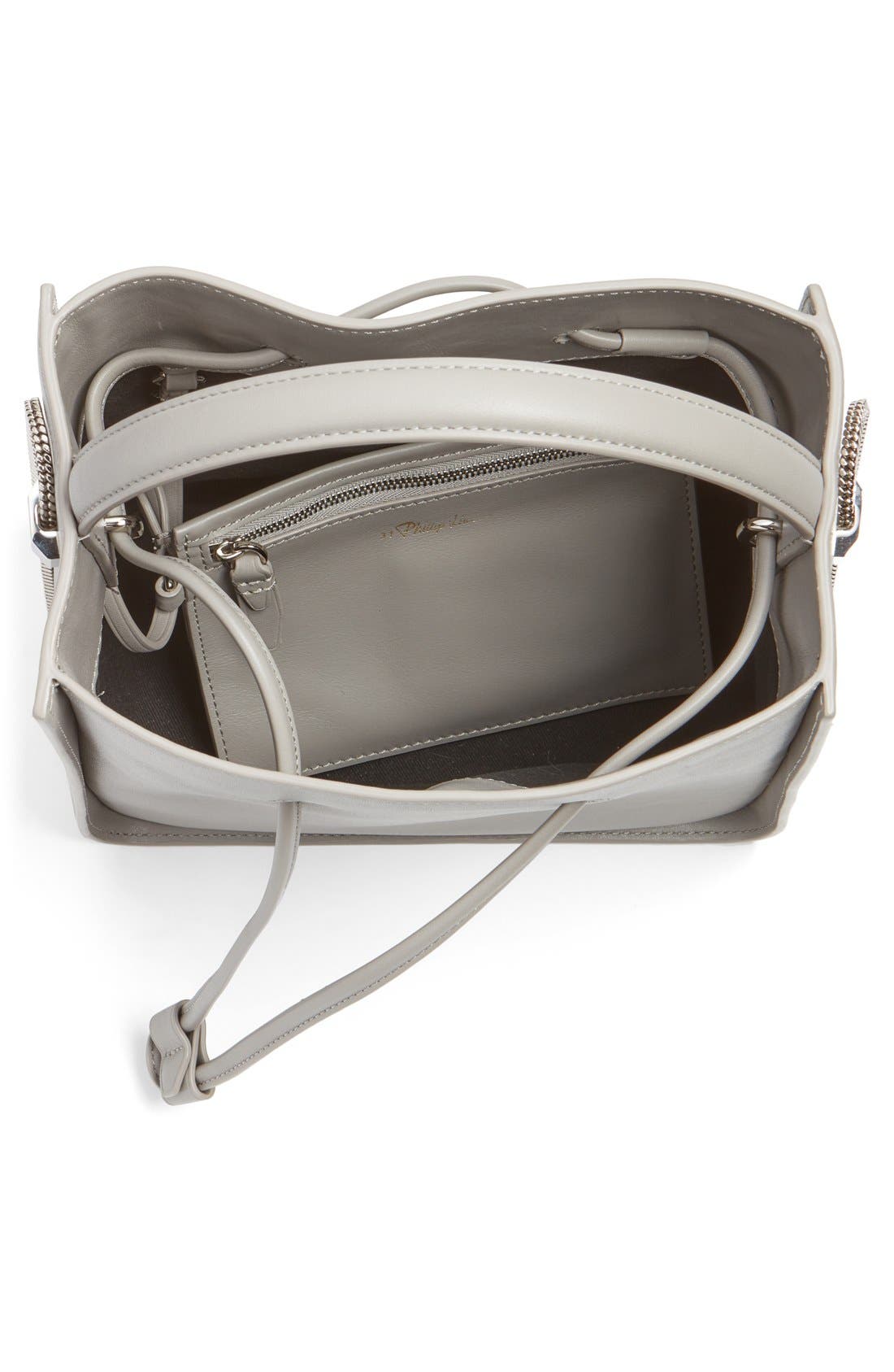 3.1 Phillip Lim Small Soleil Leather Bucket Bag, Alternate, color, 