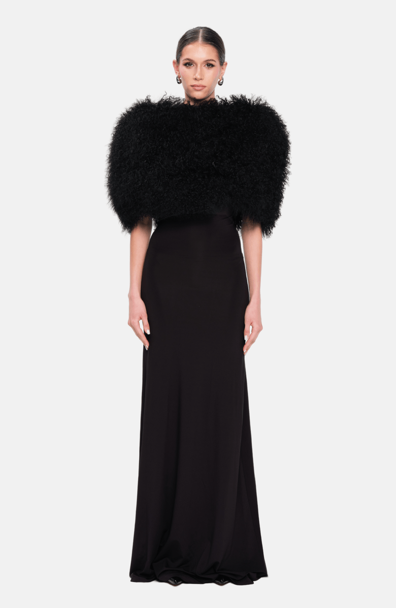 OW Collection FLORENCE Maxi Dress, Alternate, color, Black