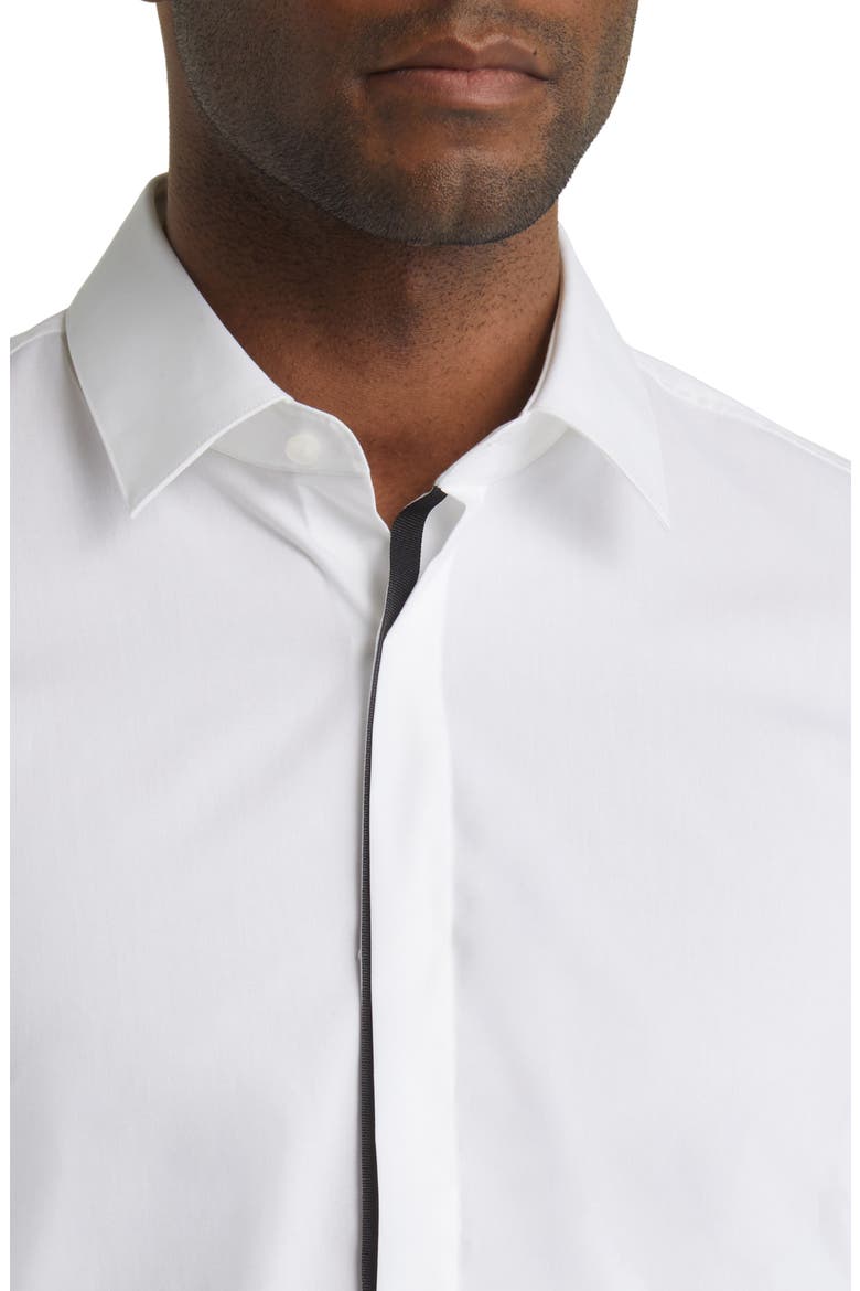 Hank Party Slim Fit Dress Shirt, Alternate, color, WHT
