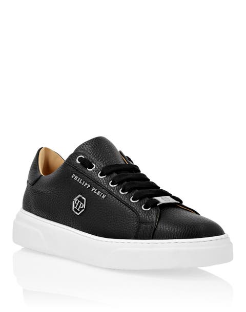 Leather Lo-Top Sneakers Hexagon Unisex