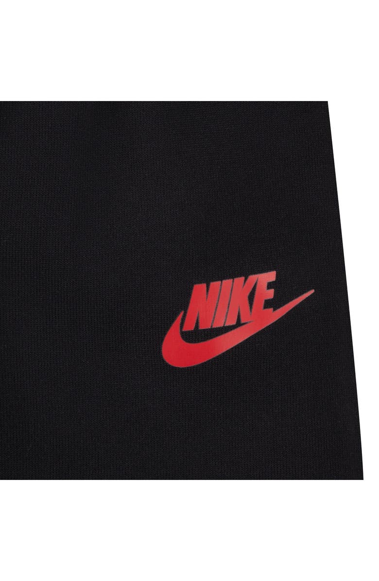 Nike Colorblock Puffer Vest, Logo T-Shirt & Fleece Joggers Set, Alternate, color, Dark Grey Heather/ Black