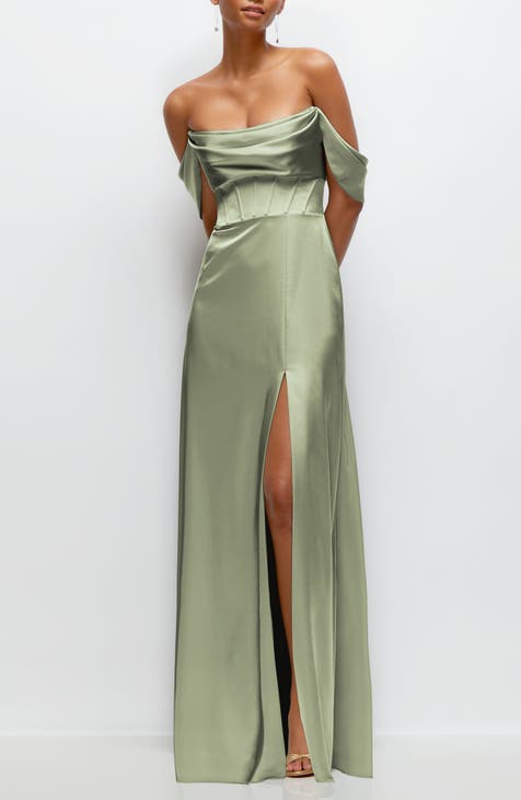 Green night dress online