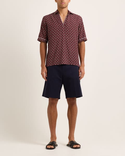 Laurent Tailored-Fit Shorts