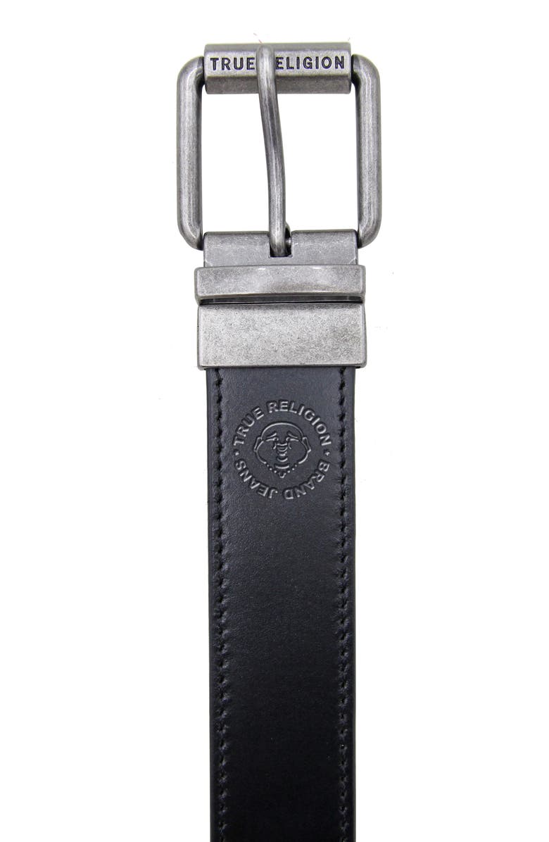 True Religion Brand Jeans Chuck Roller Reversible Belt, Alternate, color, 