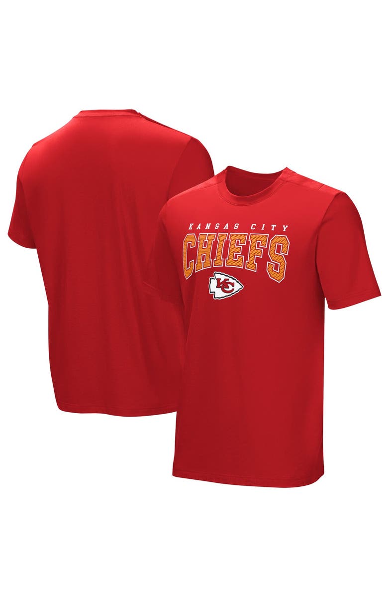 NFL Men's Red Kansas City Chiefs Home Team Adaptive T-Shirt, Alternate, color, Red