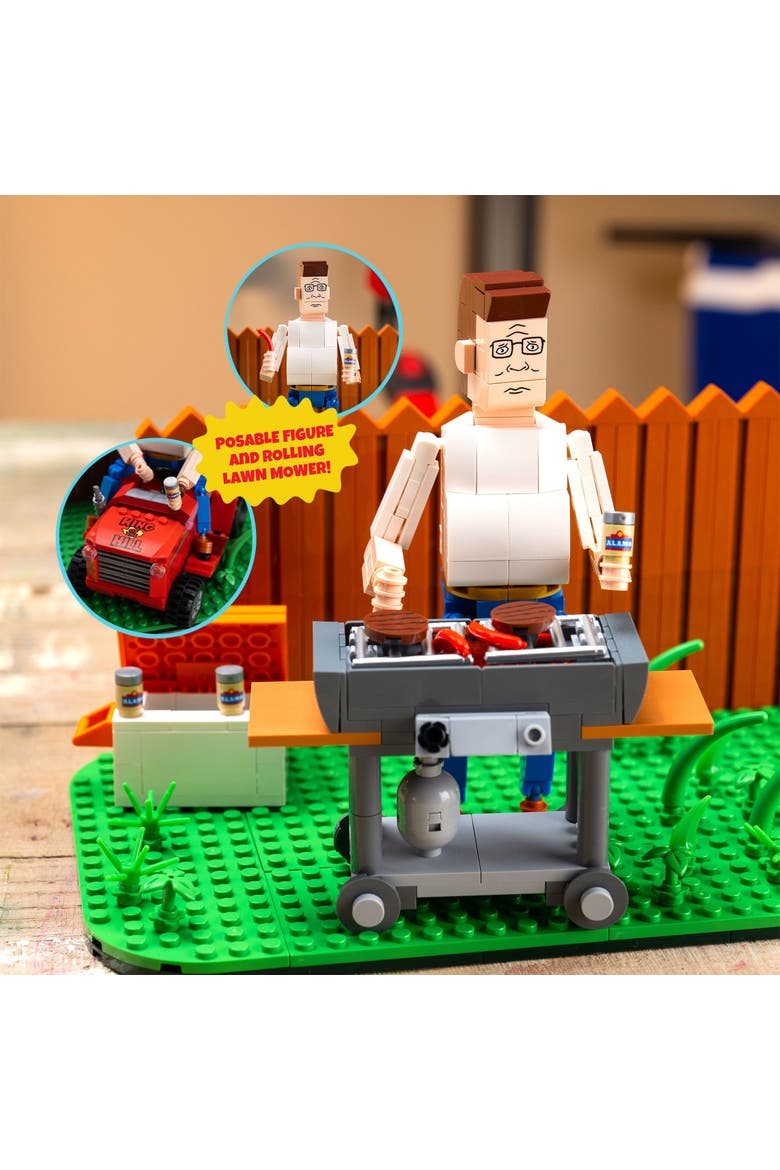 King of the Hill Hank Hill's Backyard Building Set, Alternate, color, None