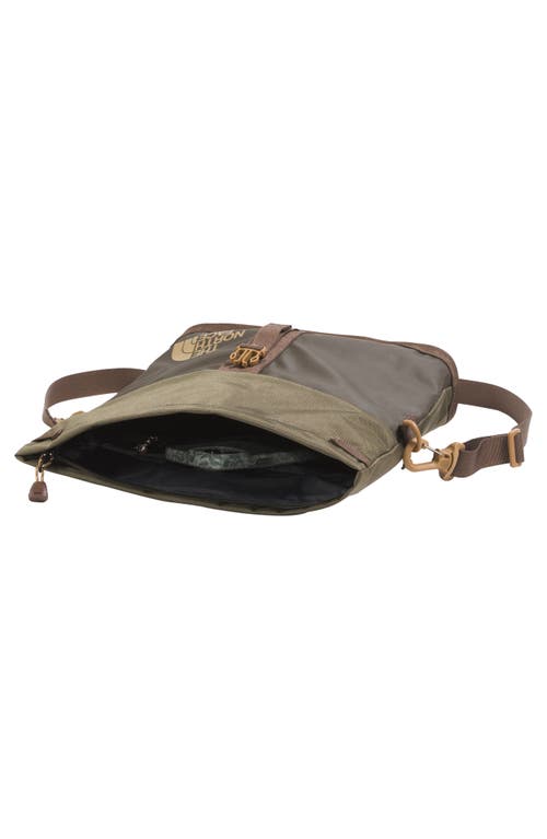 Shop The North Face Base Camp Shoulder Bag In New Taupe Green/smokey Brown
