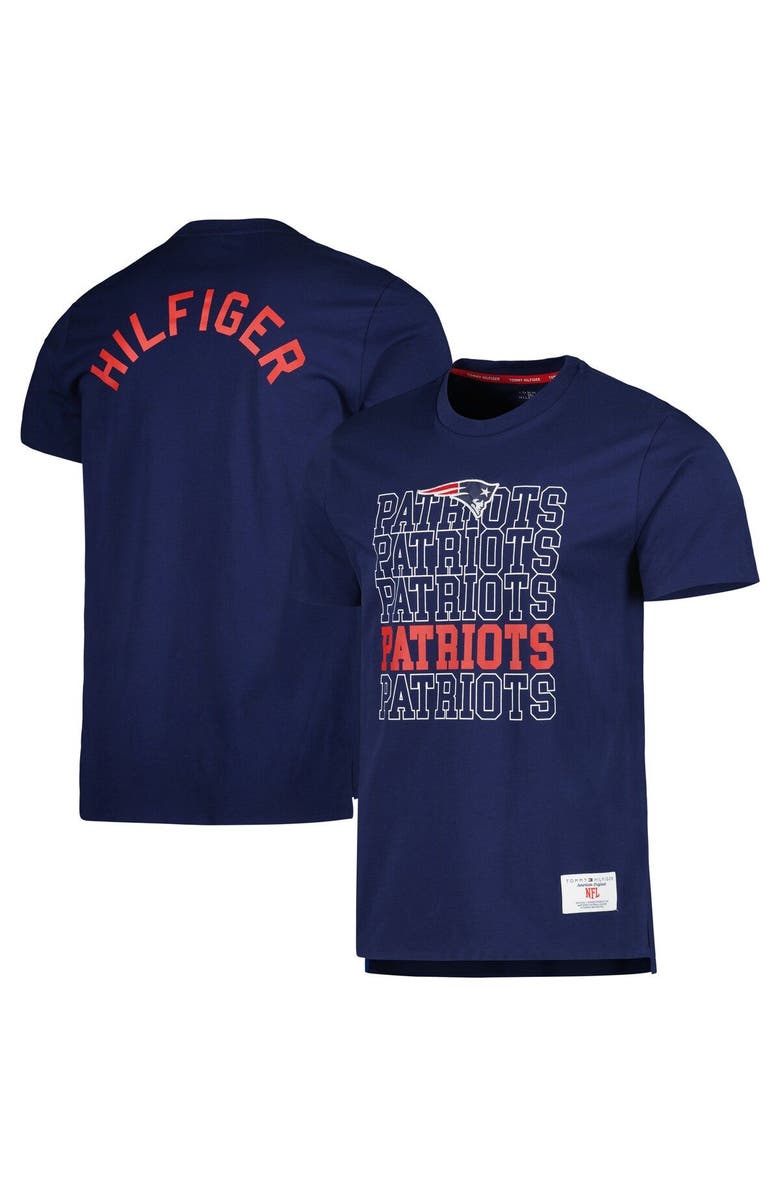 Tommy Hilfiger Men's Tommy Hilfiger Navy New England Patriots Liam T-Shirt, Main, color, Navy